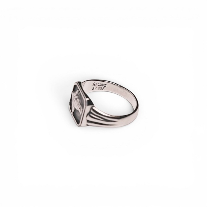 RAOING �������󥰡�Classic Horse Ring�ۥ��饷�å��ۡ������ ���� �ϥ�ɥᥤ�� ����С� SILVER925 