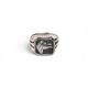 RAOING �������󥰡�Classic Horse Ring�ۥ��饷�å��ۡ������ ���� �ϥ�ɥᥤ�� ����С� SILVER925 