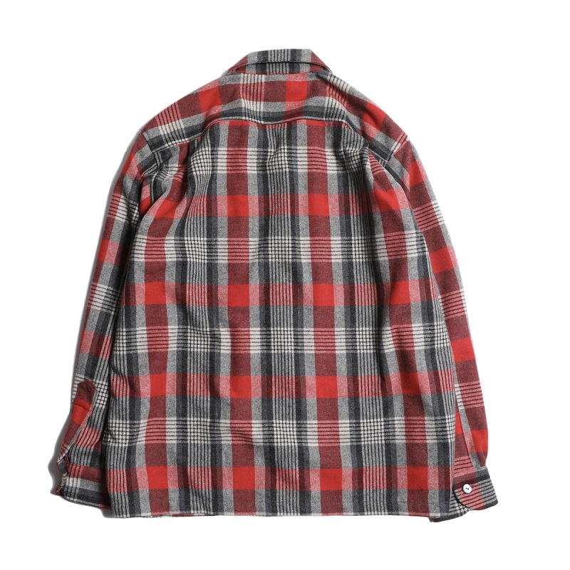 TROPHY CLOTHING ȥե󥰡TR24AW-401ۡTown Craft Wool Check Shirtۥ󥯥եȥå WOOL100% 