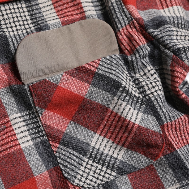 TROPHY CLOTHING ȥե󥰡TR24AW-401ۡTown Craft Wool Check Shirtۥ󥯥եȥå WOOL100% 