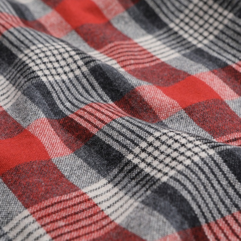 TROPHY CLOTHING ȥե󥰡TR24AW-401ۡTown Craft Wool Check Shirtۥ󥯥եȥå WOOL100% 
