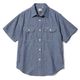 SUGAR CANE 奬 SC37941ۡCHAMBRAY S/S WORK SHIRTSȾµ ֥졼 ܿ˴˥  COTTON100%