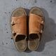 Argo��LAHAINA ���르����ϥ��ʡ�DOUBLE MONK STRAP SANDAL�ۢ�BULLHIDE��KUDU����֥��󥯥��ȥ�åץ������ ���� �֥�ϥ��� �����ɥ� 