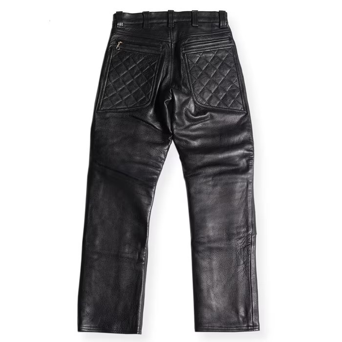 CYCLE NUT GARMENT ��������ʥåȥ������ȡ�LONG RIDER PADD LEATHER PANTS�ۥ��󥰥饤�����ѥåɥѥ�� �쥶���ѥ�� �ץѥ� �����ϥ��� ����