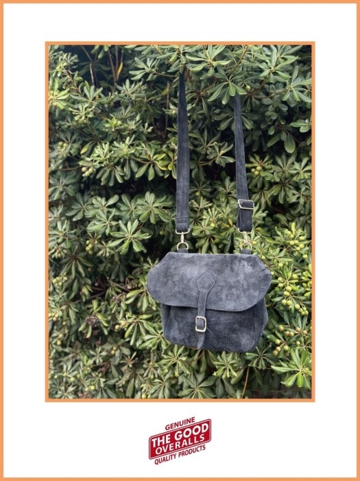 THE GOOD OVERALLS �����åɥ����С������륺��THE GOOD MUSSETTE SUEDE LEATHER BAG�ۥߥ奼�åȥХå� �쥶�� ���������� ���å����إ��å� ������ ����