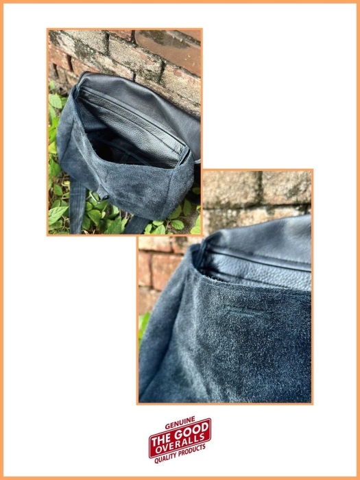 THE GOOD OVERALLS �����åɥ����С������륺��THE GOOD MUSSETTE SUEDE LEATHER BAG�ۥߥ奼�åȥХå� �쥶�� ���������� ���å����إ��å� ������ ����