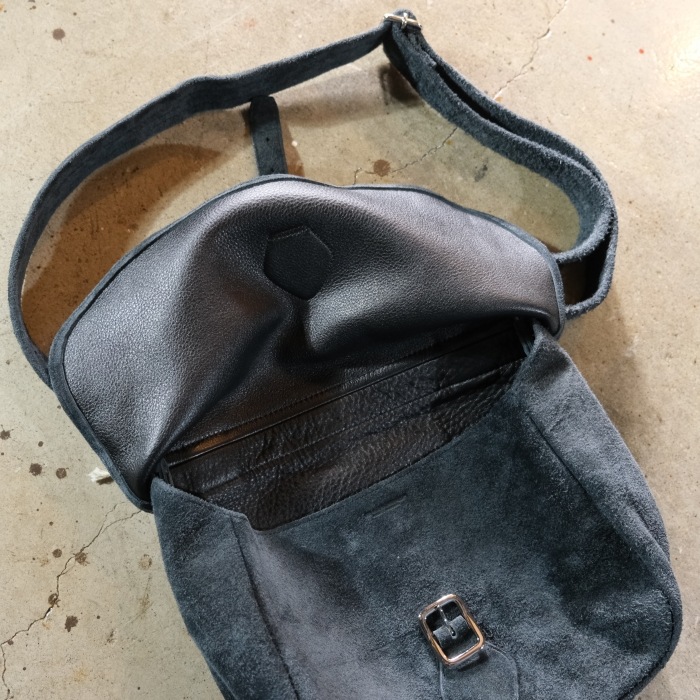 THE GOOD OVERALLS �����åɥ����С������륺��THE GOOD MUSSETTE SUEDE LEATHER BAG�ۥߥ奼�åȥХå� �쥶�� ���������� ���å����إ��å� ������ ����