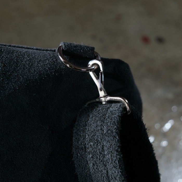 THE GOOD OVERALLS �����åɥ����С������륺��THE GOOD MUSSETTE SUEDE LEATHER BAG�ۥߥ奼�åȥХå� �쥶�� ���������� ���å����إ��å� ������ ����