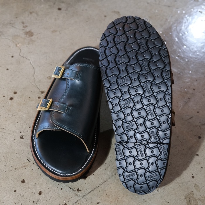 Argo��LAHAINA ���르����ϥ��ʡ�DOUBLE MONK STRAP SANDAL�ۢ�CHROMEXCEL�� ���֥��󥯥��ȥ�åץ������ ���� �����२������