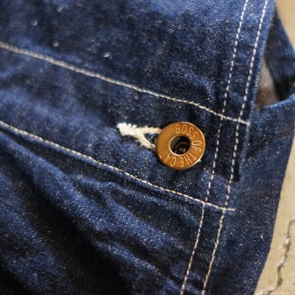 TCB jeans ƥӡ󥺡Boss of the Cat Overallۥǥ˥४С Хå åȥ100% 