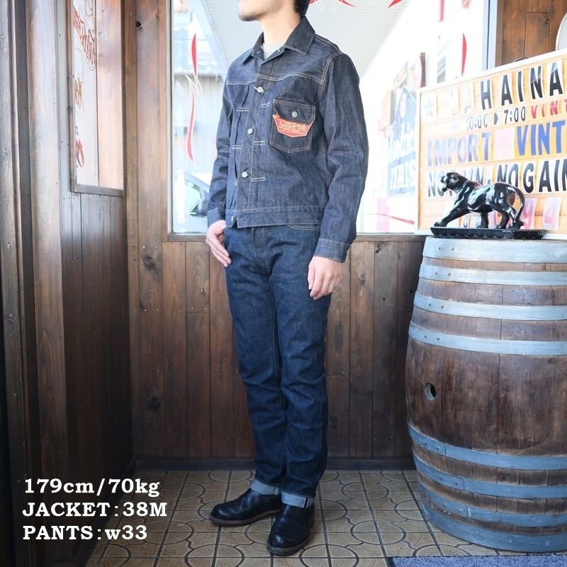 SUGAR CANE ���奬���������SC11953�ۡ�14.25oz. DENIM JACKET 1953 MODEL��2nd Type �ǥ˥ॸ�㥱�å� ��󥦥��å��� ������ COTTON100%