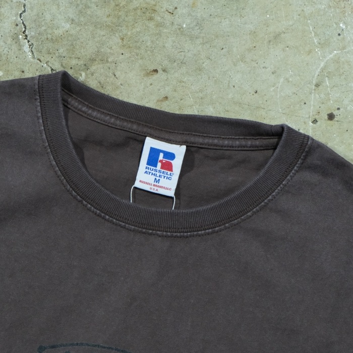 RUSSELL ATHLETIC ��å��륢������å���VTG Athletic Jersey Print T�ۥ���å�T����� ������ơ������꡼�� Ⱦµ ���åȥ�