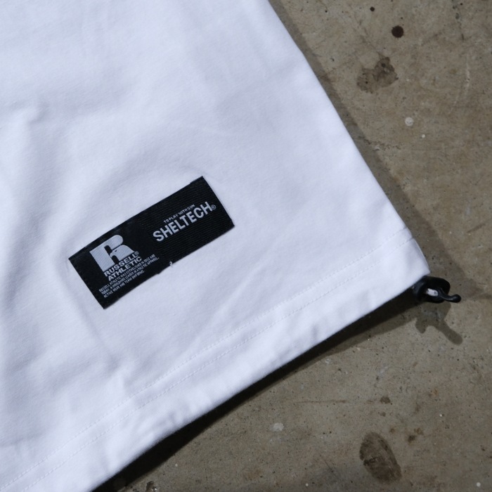 RUSSELL��SHELTECH ��å����������ƥå���Cotton/Nylon Jersey Print T�ۥ��åȥ�ʥ�����T�����  Ⱦµ �ܿ��䴶���ۿ�®��