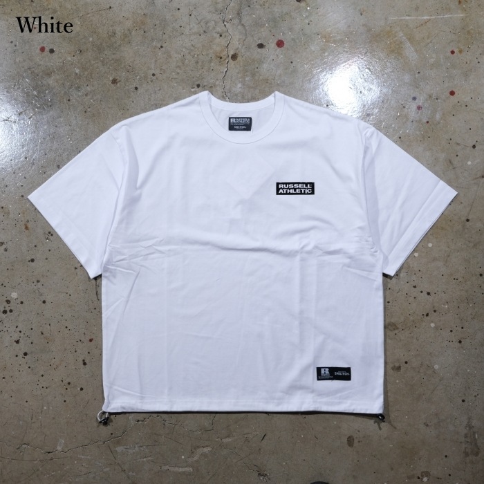RUSSELL��SHELTECH ��å����������ƥå���Cotton/Nylon Jersey Print T�ۥ��åȥ�ʥ�����T�����  Ⱦµ �ܿ��䴶���ۿ�®��