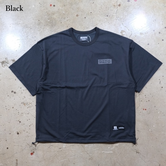 RUSSELL��SHELTECH ��å����������ƥå���Cotton/Nylon Jersey Print T�ۥ��åȥ�ʥ�����T�����  Ⱦµ �ܿ��䴶���ۿ�®��