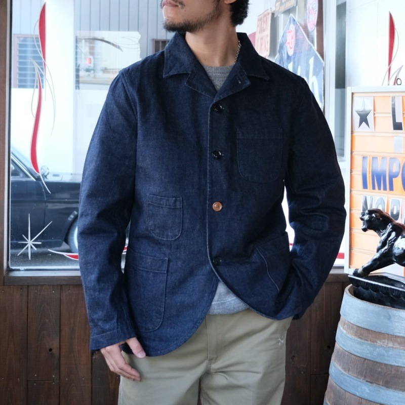 ORGUEIL ���륲�����OR-4307�ۡ�Denim Sack Jacket�ۥǥ˥ॵ�å����㥱�å� �ƥ��顼���㥱�å� ������