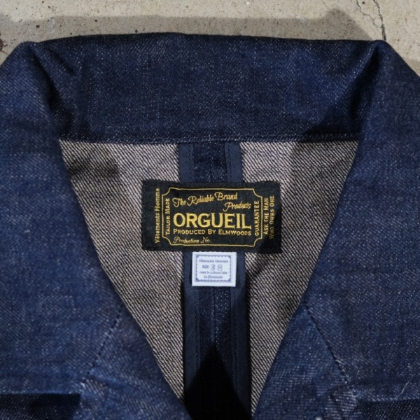 ORGUEIL ���륲�����OR-4307�ۡ�Denim Sack Jacket�ۥǥ˥ॵ�å����㥱�å� �ƥ��顼���㥱�å� ������