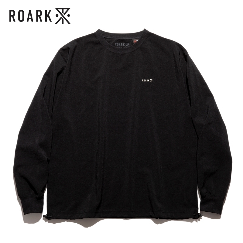 ROARK �������� ��Х��Х��RLTJPD1000�ۡ�DELTA QD L/S CREW�ۥ���T  �ۿ�®��  ���ݡ��ɽ� �ݥꥨ���ƥ�100%