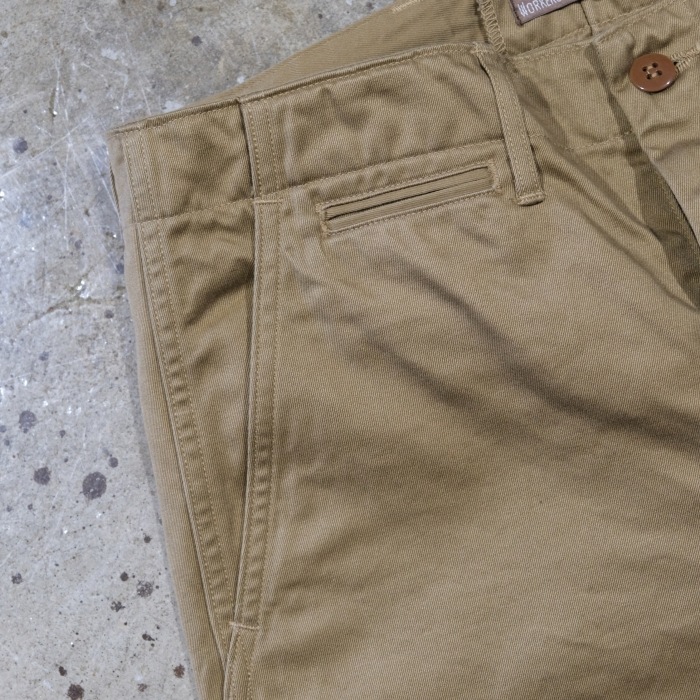 WORKERS ���������Officer Trousers Regular Type2�ۢ�USMC Khaki�䥪�ե������ȥ饦������ �쥮��顼 ���Υѥ� COTTON100�� ������ 2026SS