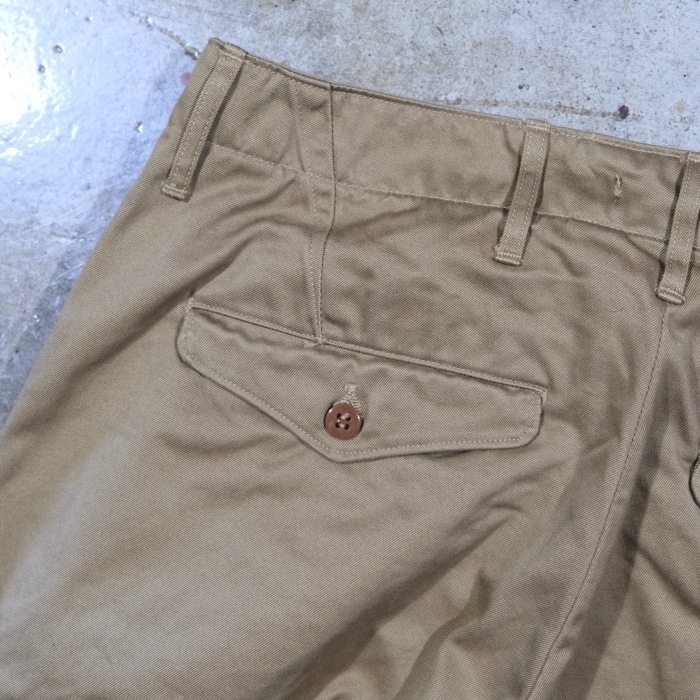 WORKERS ���������Officer Trousers Regular Type2�ۢ�USMC Khaki�䥪�ե������ȥ饦������ �쥮��顼 ���Υѥ� COTTON100�� ������ 2026SS