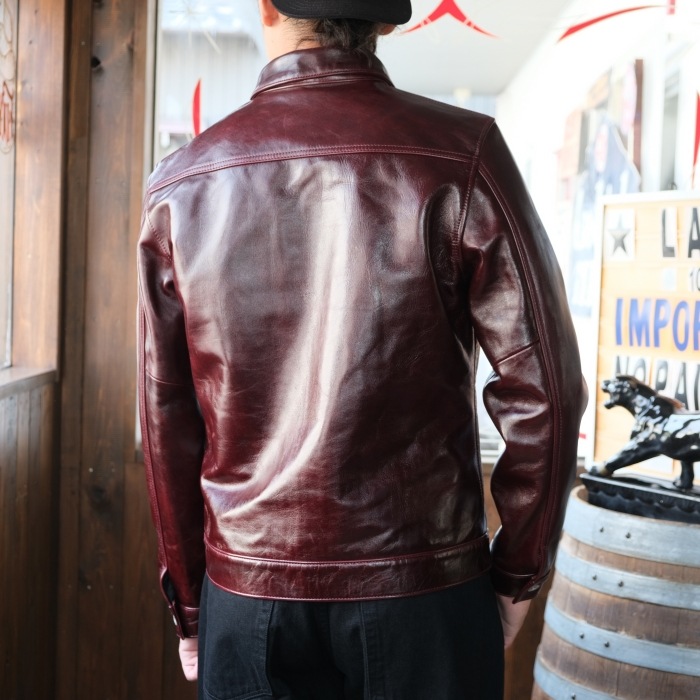 Y'2 LEATHER �磻�ġ��쥶����LB-140�ۡ�ANILINE  HORSE 1st Type G�����ۢ�CHERRY�� ���˥��ۡ��� �ϳ� �쥶�����㥱�å� 