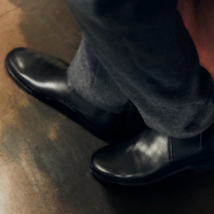 BROTHER BRIDGE �֥饶���֥�å���ALBERT�ۢ�VINTAGE BLK / CALF�� ����С��� �����ɥ����֡��� ���ե������֡��� ����