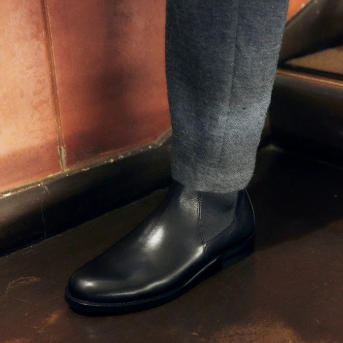 BROTHER BRIDGE �֥饶���֥�å���ALBERT�ۢ�VINTAGE BLK / CALF�� ����С��� �����ɥ����֡��� ���ե������֡��� ����