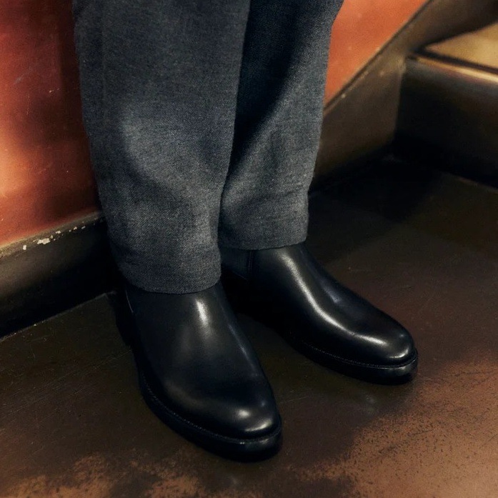 BROTHER BRIDGE �֥饶���֥�å���ALBERT�ۢ�VINTAGE BLK / CALF�� ����С��� �����ɥ����֡��� ���ե������֡��� ����