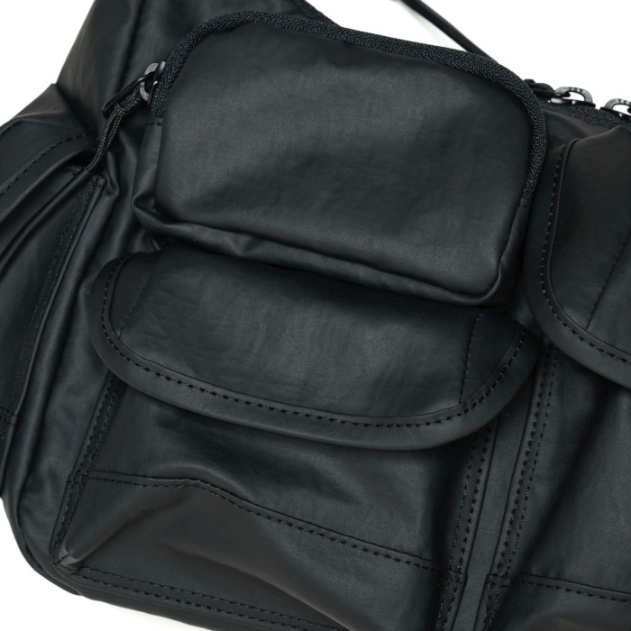 BAICYCLON by bagjack�Х���������Х��Хå�����å���BCL-85�ۡ�MULTI POCKETS MINI BOSTON BAG�ۥޥ���ݥ��åȥߥ˥ܥ��ȥ�Хå� �����ǥ�� H20 W27 D14cm