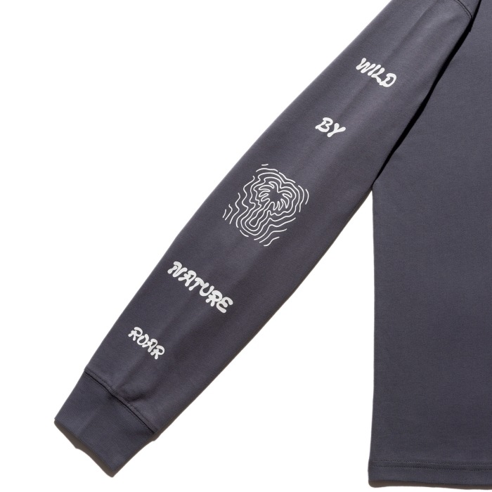 ROARK ����������RLTJ1201�ۡ�"WILD BY NATURE" L/S TEE�ۥץ��ȥ���T ���ݡ��ɽ� ���åȥ�100%
