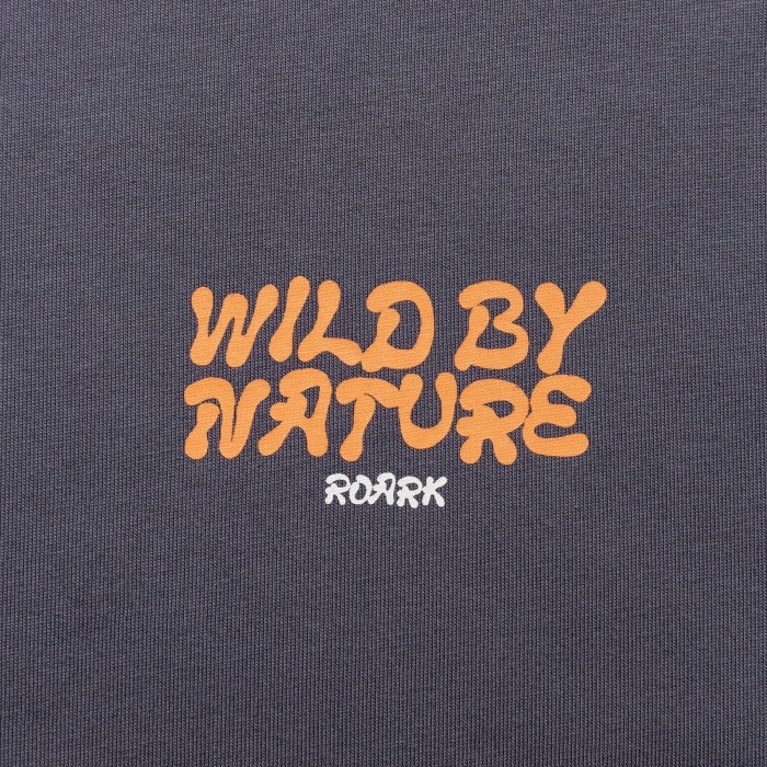 ROARK ����������RLTJ1201�ۡ�"WILD BY NATURE" L/S TEE�ۥץ��ȥ���T ���ݡ��ɽ� ���åȥ�100%