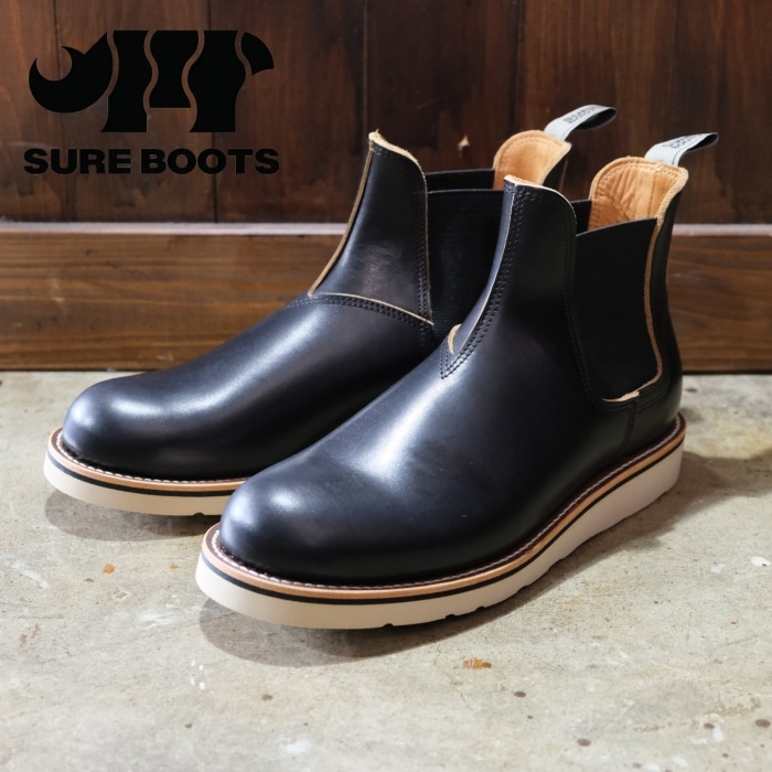 SURE BOOTS シュアブーツ【WILSON】≪OIL TEACORE BLK/COW