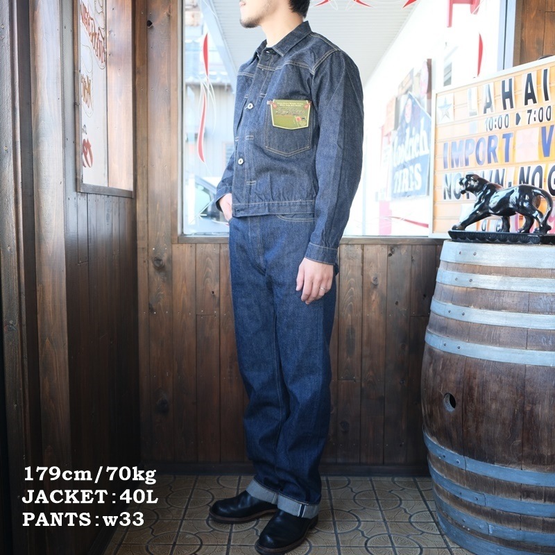 BUZZ RICKSON��S �Х��ꥯ���󥺡�BR43041�ۡ�WORLD WAR II WAIST OVERALLS�������ǥ� �ǥ˥�ѥ��  �������ȥ����С�������  ��󥦥��å��� ������