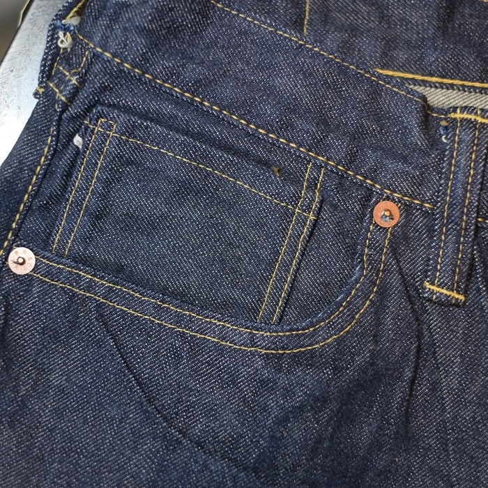 BUZZ RICKSON��S �Х��ꥯ���󥺡�BR43041�ۡ�WORLD WAR II WAIST OVERALLS�������ǥ� �ǥ˥�ѥ��  �������ȥ����С�������  ��󥦥��å��� ������