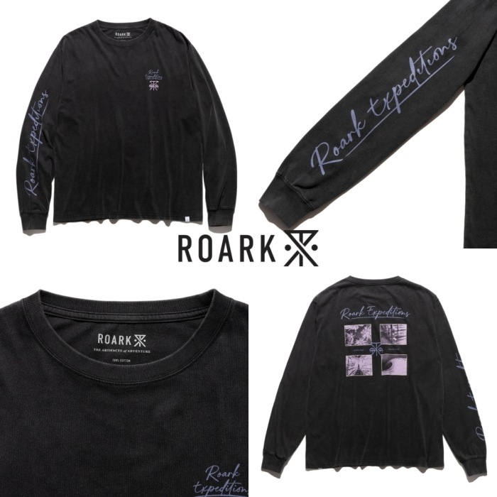 ROARK ����������RLTJ1202�ۡ�"EXPEDITIONS PHOTO" WELL WORN L/S TEE�ۥץ��ȥ���T ���ݡ��ɽ� ���åȥ�100%