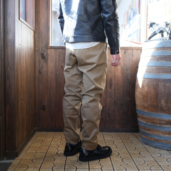 WORKERS ���������Officer Trousers Slim Type2�ۢ�USMC Khaki�䥪�ե������ȥ饦������ ����� ���Υѥ� COTTON100�� ������ 2026SS