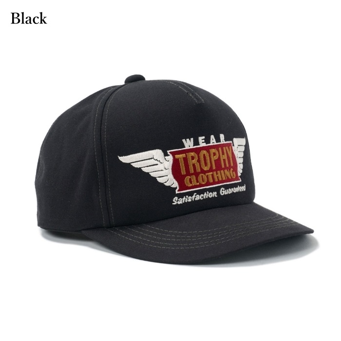 TROPHY CLOTHING �ȥ��ե������������󥰡�TR26AW-701�ۡ�Wing Logo Tracker Ball Cap�ۥ����󥰥����ȥ�å����ܡ��륭��å� �١����ܡ��륭��å� ������