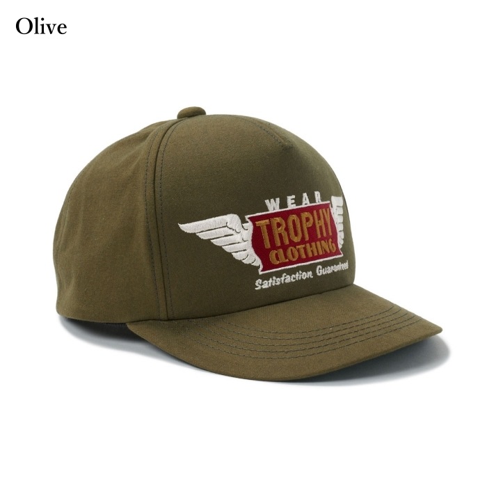 TROPHY CLOTHING �ȥ��ե������������󥰡�TR26AW-701�ۡ�Wing Logo Tracker Ball Cap�ۥ����󥰥����ȥ�å����ܡ��륭��å� �١����ܡ��륭��å� ������