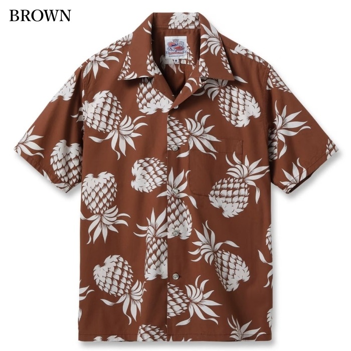 SUNSURF ���󥵡��ա�DK37811�ۡ�DUKE KAHANAMOKU COTTON HAWAIIAN SHIRT ��DUKE'S PINEAPPLE�ɡۥǥ塼�����ϥʥ⥯ �ѥ��ʥåץ� �����ϥ���� COTTON100%