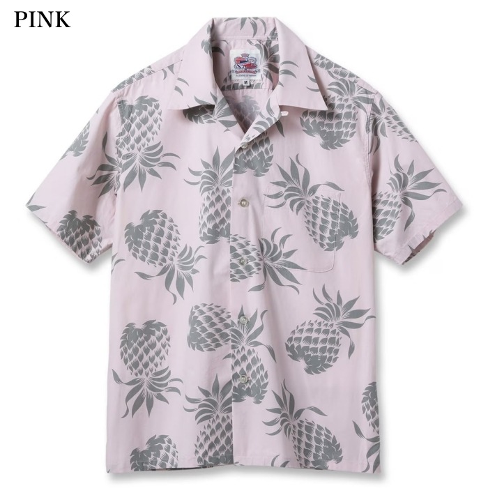 SUNSURF ���󥵡��ա�DK37811�ۡ�DUKE KAHANAMOKU COTTON HAWAIIAN SHIRT ��DUKE'S PINEAPPLE�ɡۥǥ塼�����ϥʥ⥯ �ѥ��ʥåץ� �����ϥ���� COTTON100%