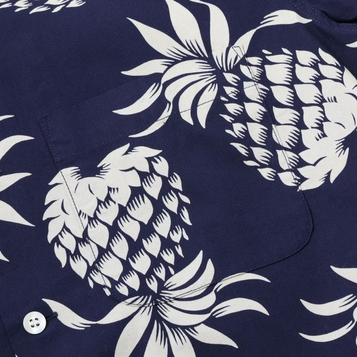 SUNSURF ���󥵡��ա�DK37811�ۡ�DUKE KAHANAMOKU COTTON HAWAIIAN SHIRT ��DUKE'S PINEAPPLE�ɡۥǥ塼�����ϥʥ⥯ �ѥ��ʥåץ� �����ϥ���� COTTON100%