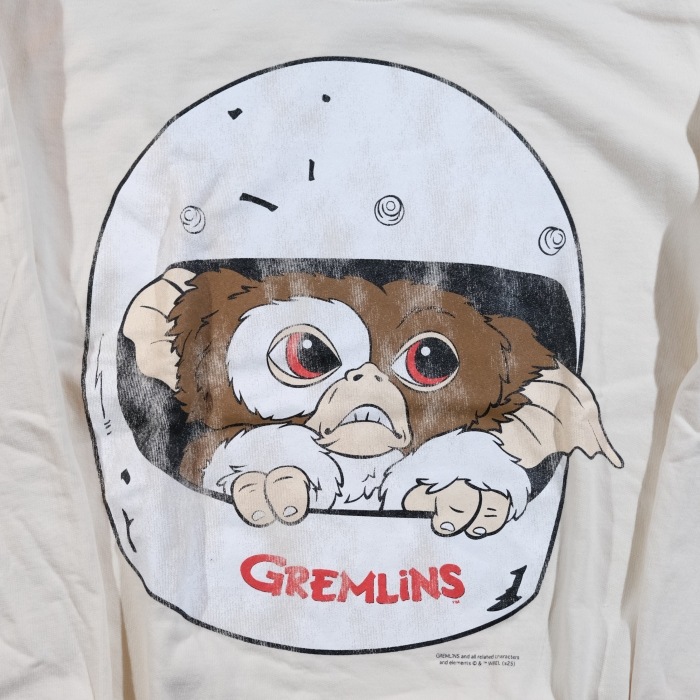 GREMLINS SWEAT ������󥹥����åȡ�25GR-BW-01�ۡ�GREMLINS-Lightweight Crew Sweat-01�ۥ饤�ȥ������ȥ��롼�������å� ������ 