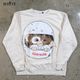 GREMLINS SWEAT ������󥹥����åȡ�25GR-BW-01�ۡ�GREMLINS-Lightweight Crew Sweat-01�ۥ饤�ȥ������ȥ��롼�������å� ������ 