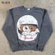 GREMLINS SWEAT ������󥹥����åȡ�25GR-BW-01�ۡ�GREMLINS-Lightweight Crew Sweat-01�ۥ饤�ȥ������ȥ��롼�������å� ������ 