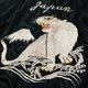 TAILOR TOYO �ơ��顼���Ρ�TT15973-219��Mid 1950s Style Acetate Quilted Souvenir Jacket ��WHITE TIGER�� �� ��DUELLING DRAGONS��   ���������