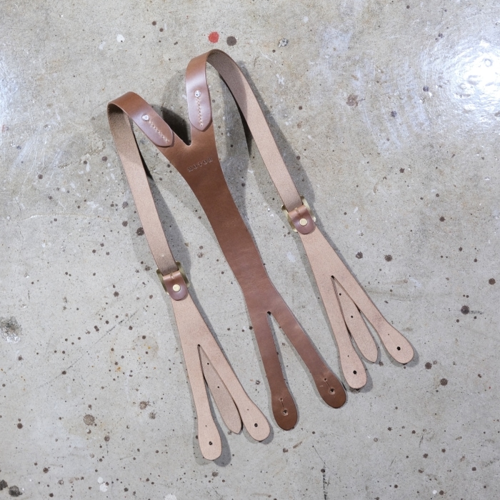 MOTOR NEW VINTAGE �⡼������HORWEEN CHROMEXCEL LEATHER SUSPENDER�ۥۡ������� �����२������쥶�� �����ڥ����  MOTO LEATHER 