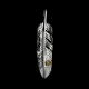 MOTOR NEW VINTAGE ⡼FT-07LۡFEATHER PENDANT (18K GOLD ACCENT) ۢMEDIUMK18᥿ե() MOTO LEATHER 