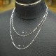 FUNNY �ե��ˡ� ��SILVER CHAIN�ۢ㤢������������ 2.8mm 50cm�� ��������󥰥���С� �ͥå��쥹�������� 