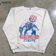 GREMLINS SWEAT ������󥹥����åȡ�25GR-BW-02�ۡ�GREMLINS STRIPE-Lightweight Crew Sweat-02�ۥ饤�ȥ������ȥ��롼�������å� ������