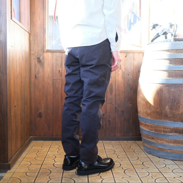 WORKERS ���������Officer Trousers Slim Type2�ۢ�WKS Covert�䥪�ե������ȥ饦������ ����� ���С��� COTTON100�� ������ 2026SS
